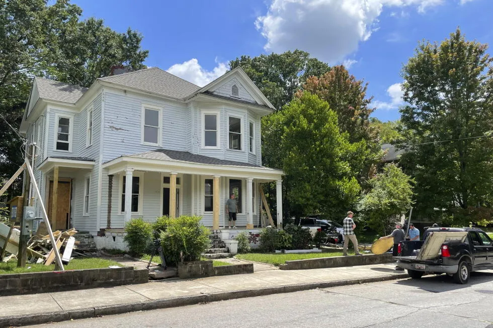 The restored home of Luther Judson Price in South Atlanta.
