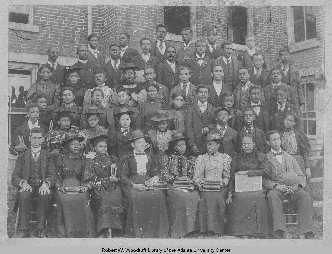 The Clark University class of 1896. Clark was one of the schools attacked in Brownsville.