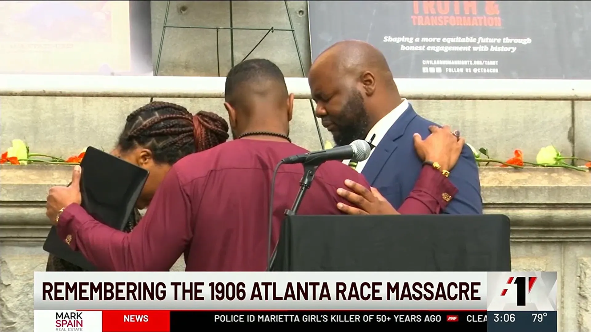 Atlanta News First coverage of the vigil.