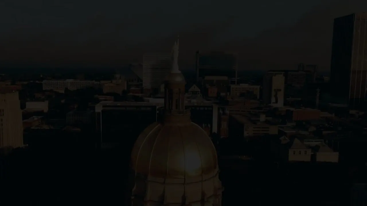 The opening frame of the trailer for Never Again: The 1906 Atlanta Race Massacre.